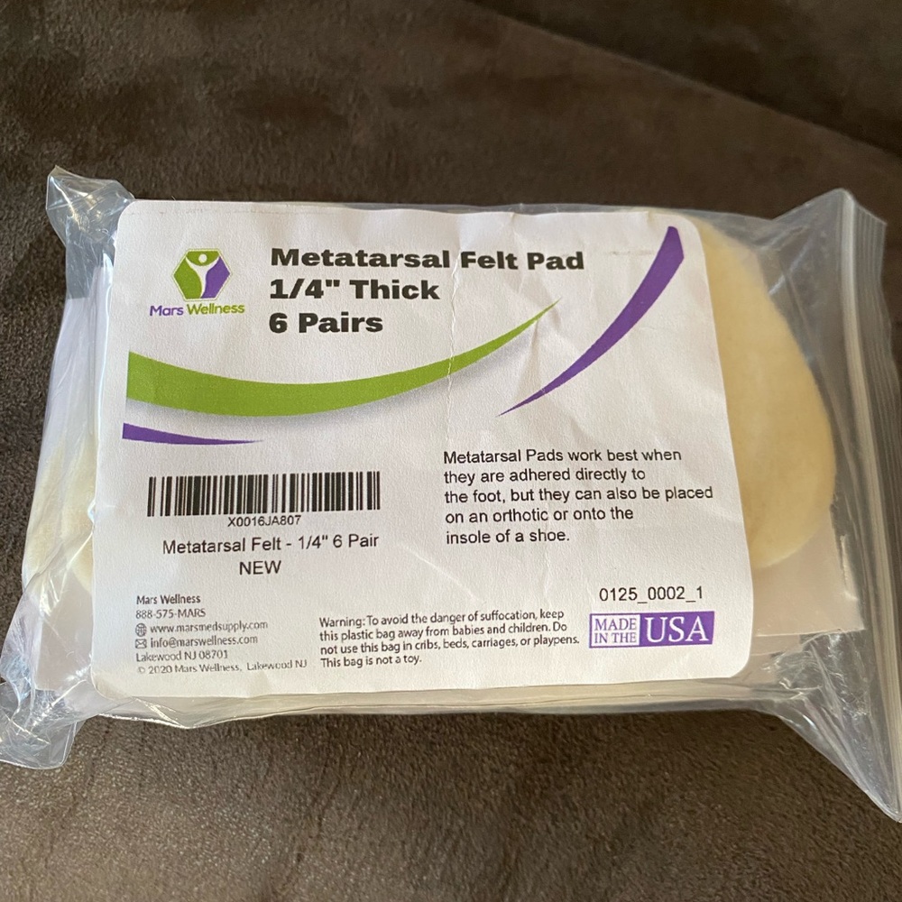 Foot pads (6)